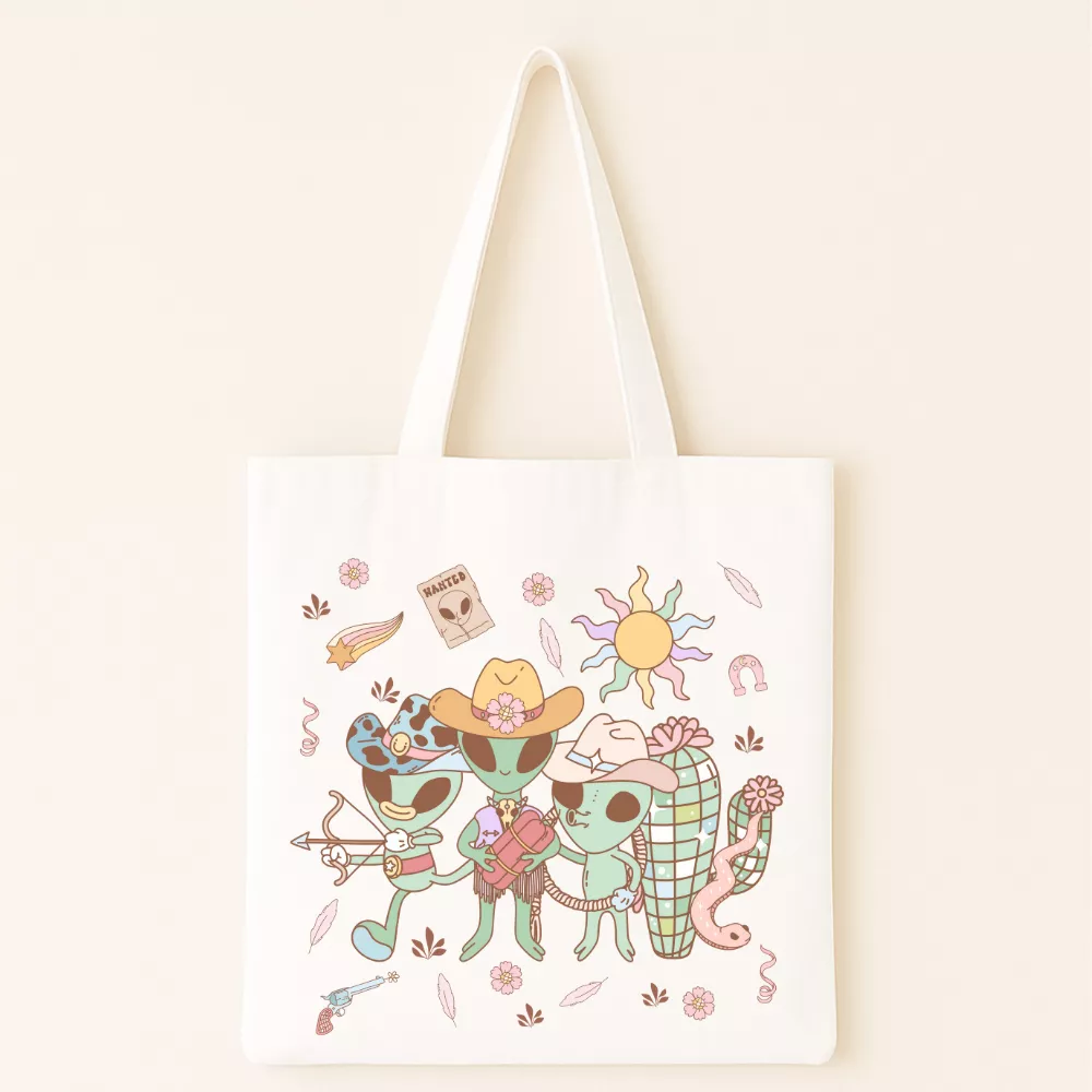 Cactus Cowboy Vászontáska