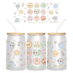 Garden Breeze Bambuszfedeles Pohár