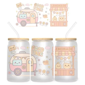 Groovy Days Bambuszfedeles Pohár