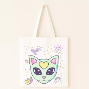 Starlight Kitty Vászontáska