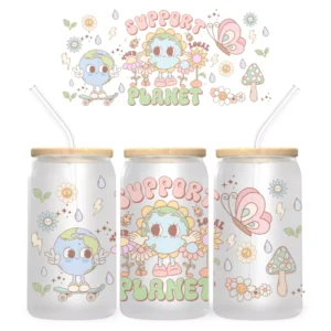 Support Planet Bambuszfedeles Pohár