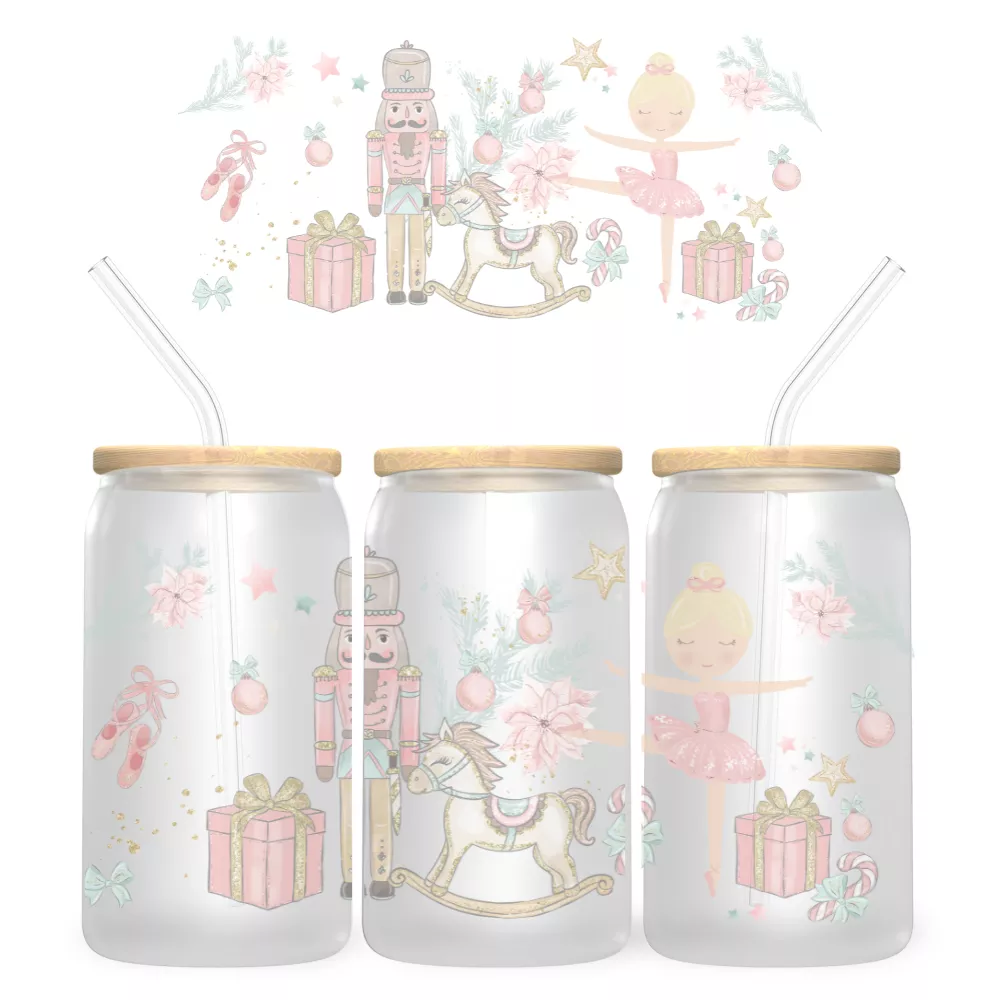Twinkle Nutcracker Bambuszfedeles Pohár