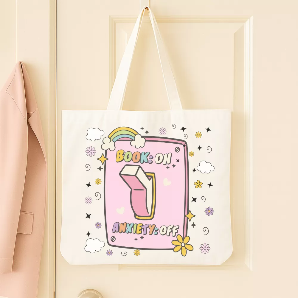 Bookish Anxiety Vászontáska - Image 2