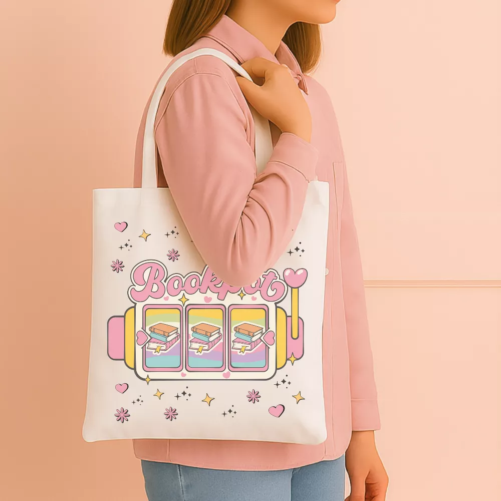 Bookworm Haven Vászontáska - Image 3