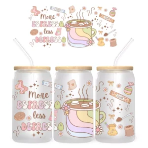 Charm Coffee Bambuszfedeles Pohár