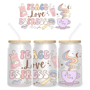 Cozy Coffee Bambuszfedeles Pohár