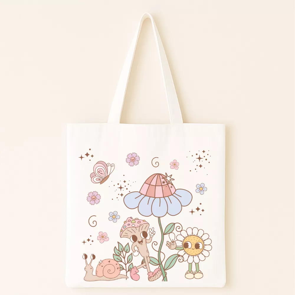 Floral Fantasy Vászontáska