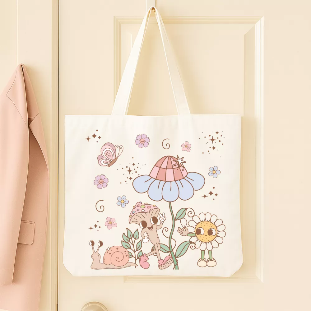 Floral Fantasy Vászontáska - Image 2