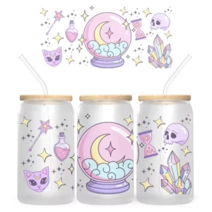 Galaxy Whimsy Bambuszfedeles Pohár