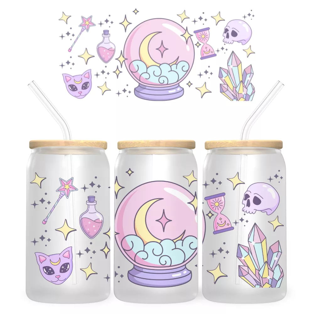 Galaxy Whimsy Bambuszfedeles Pohár