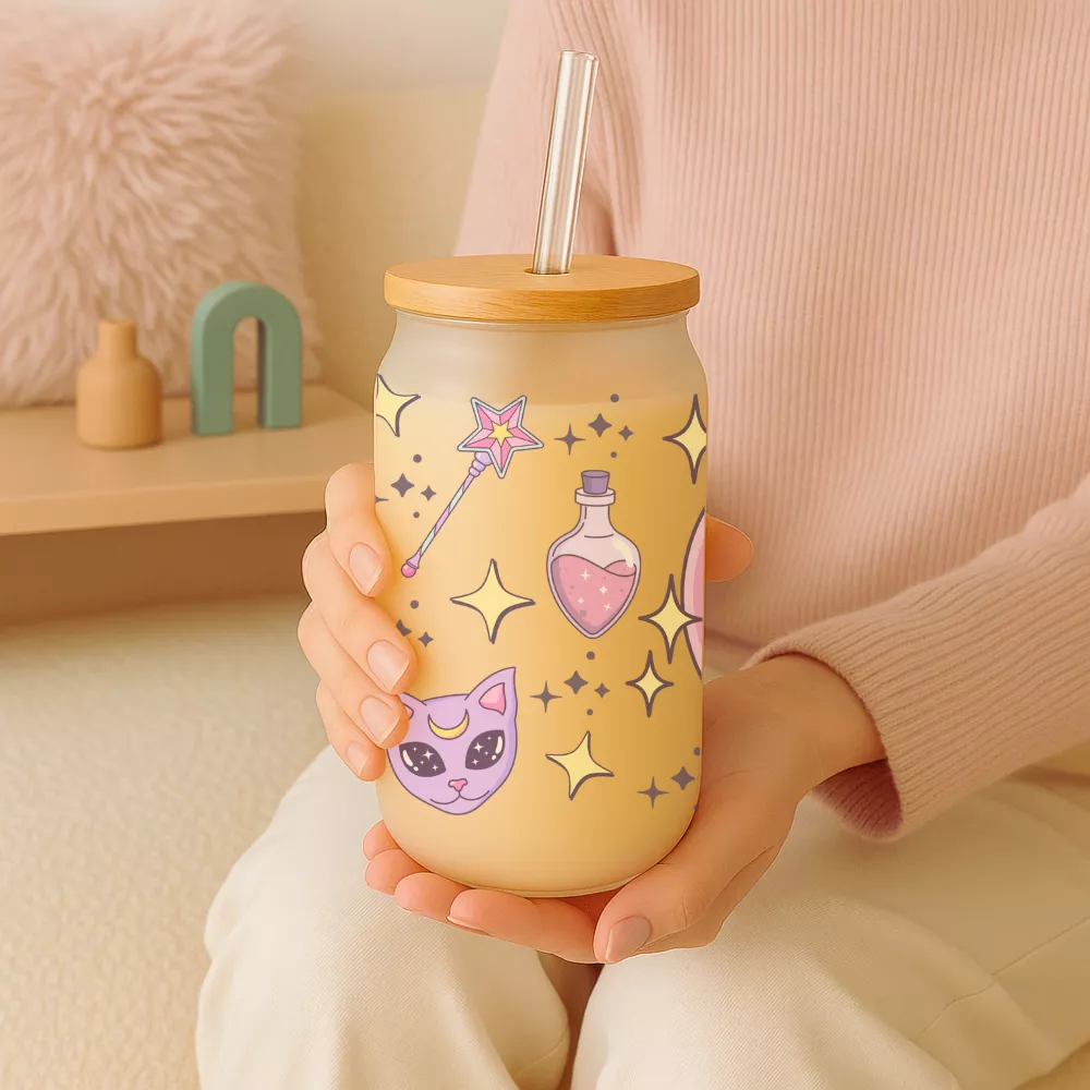 Galaxy Whimsy Bambuszfedeles Pohár - Image 3