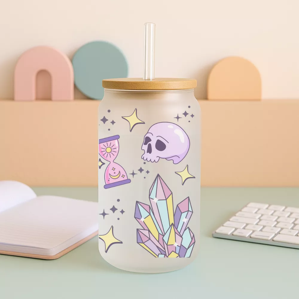 Galaxy Whimsy Bambuszfedeles Pohár - Image 4