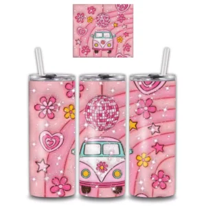 Glitter Aura Alumínium Kulacs