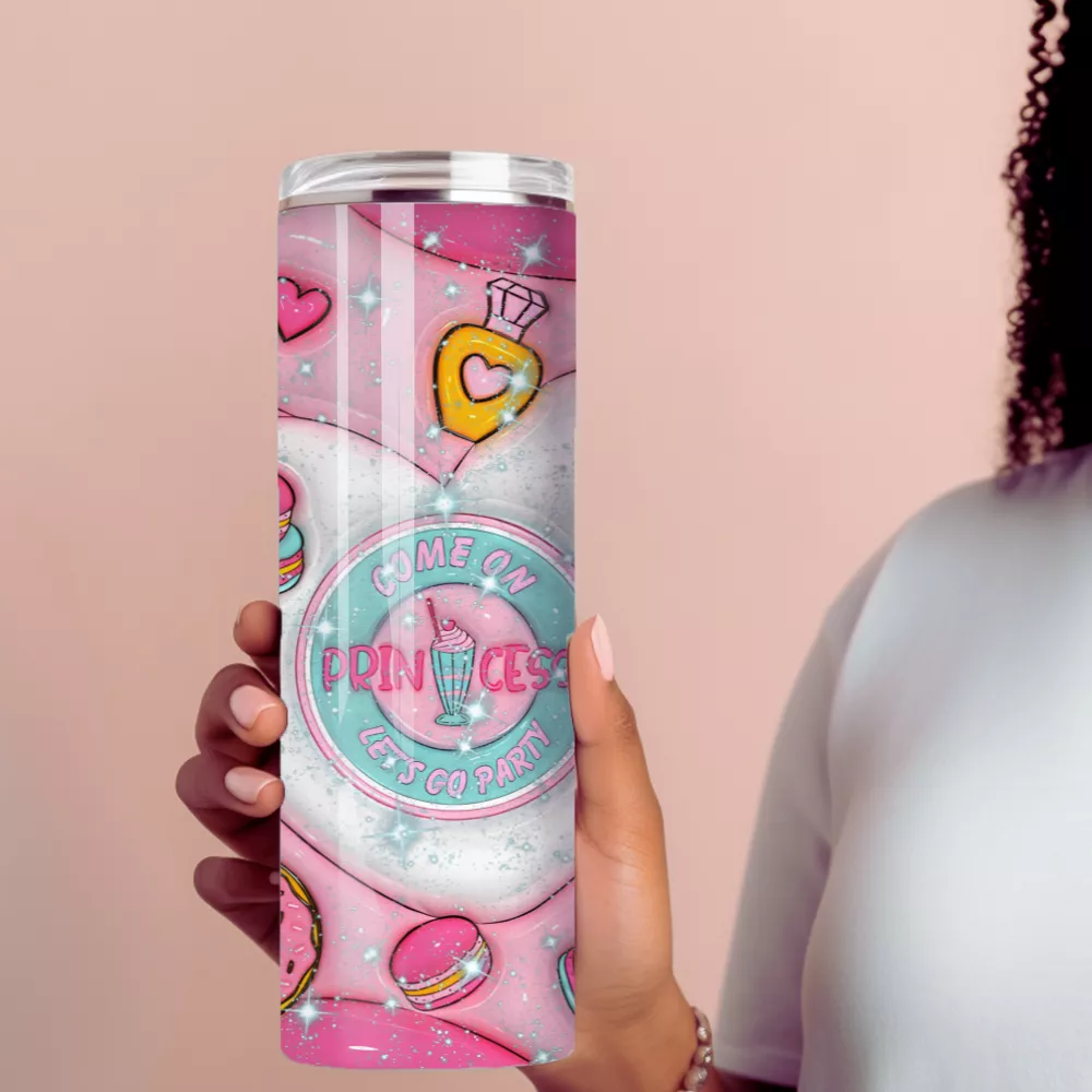 Glitter Bloom Alumínium Kulacs - Image 3