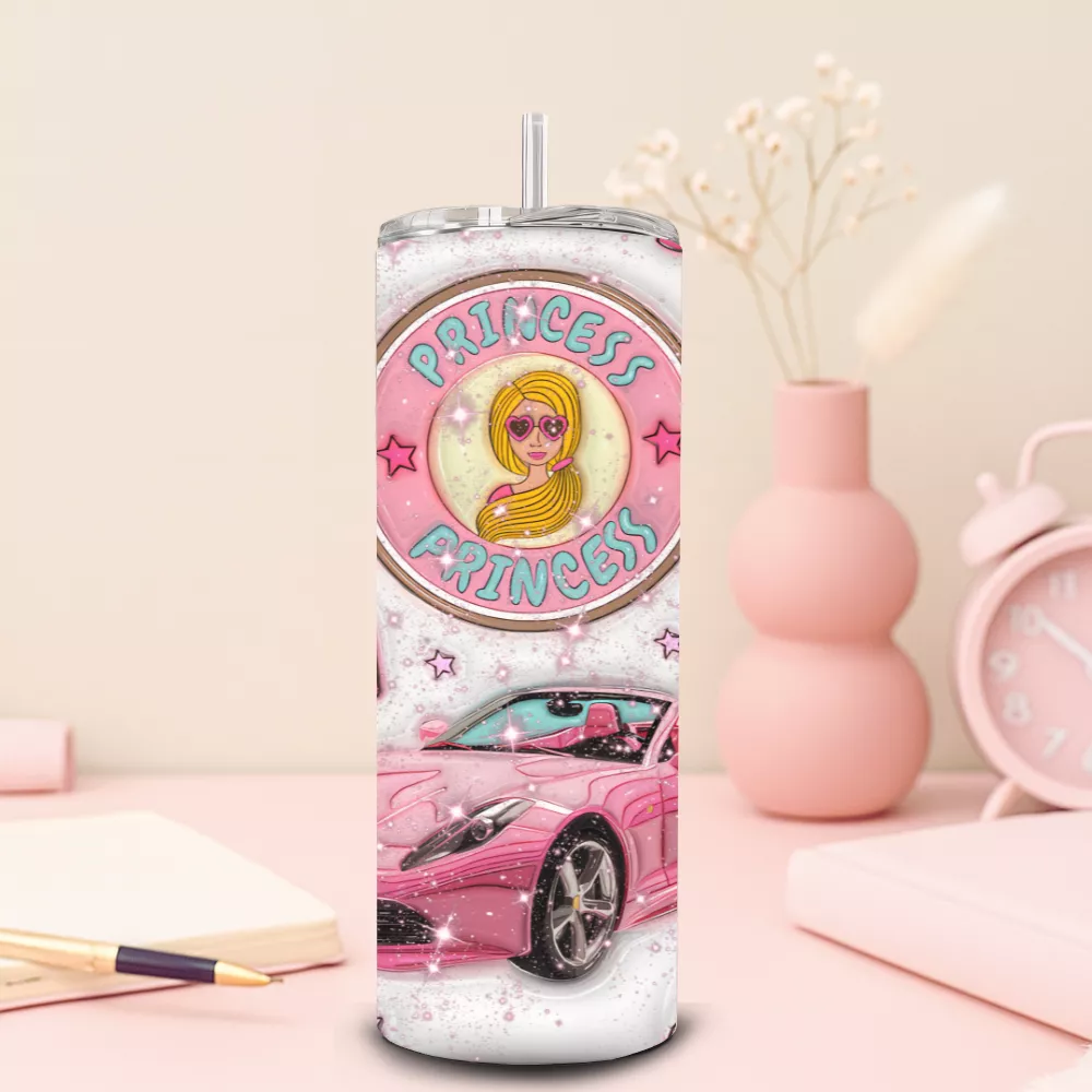 Glitter Charm Alumínium Kulacs - Image 2