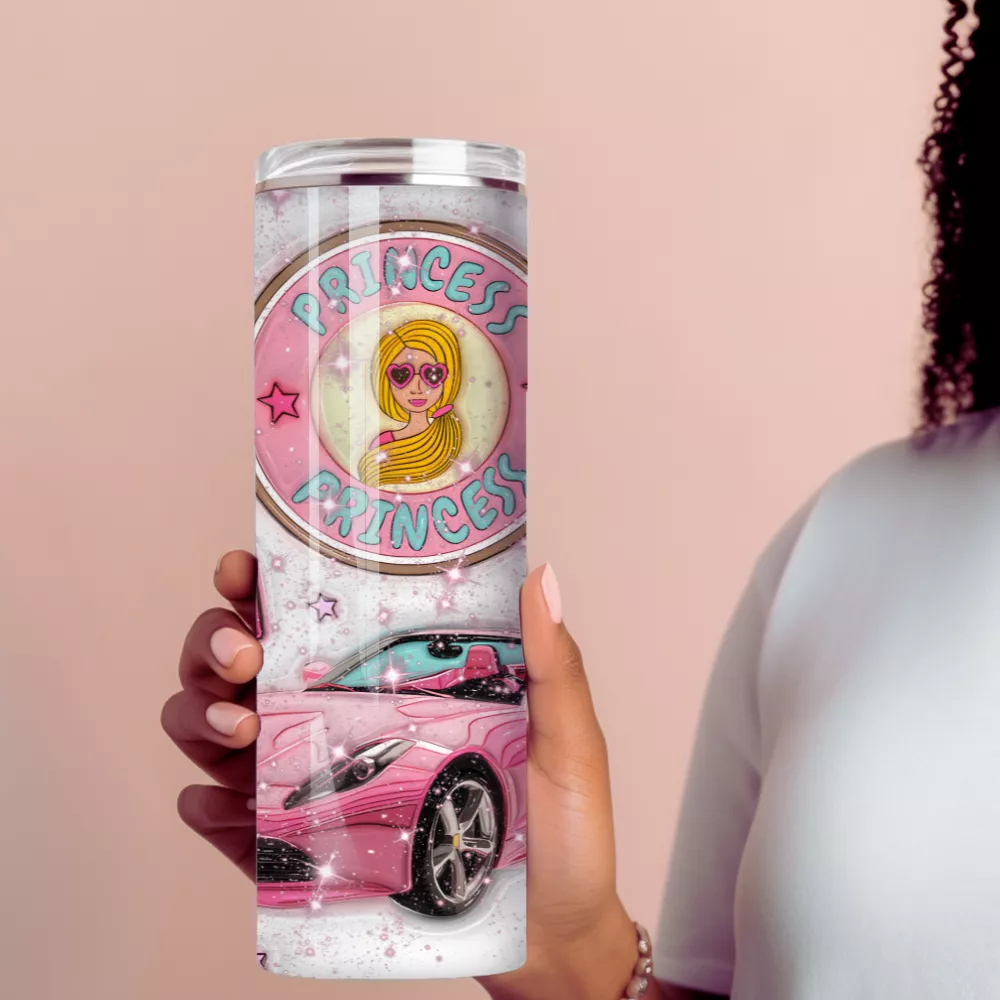 Glitter Charm Alumínium Kulacs - Image 3