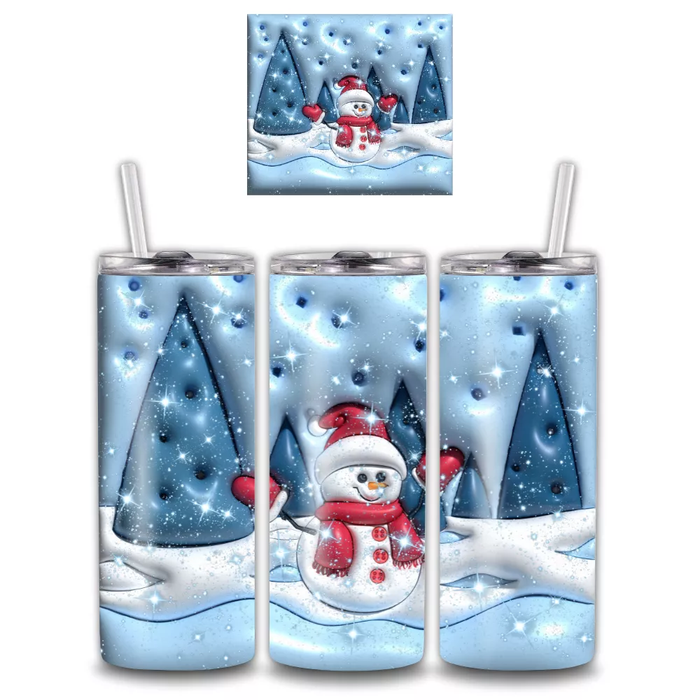 Glitter Holly Alumínium Kulacs