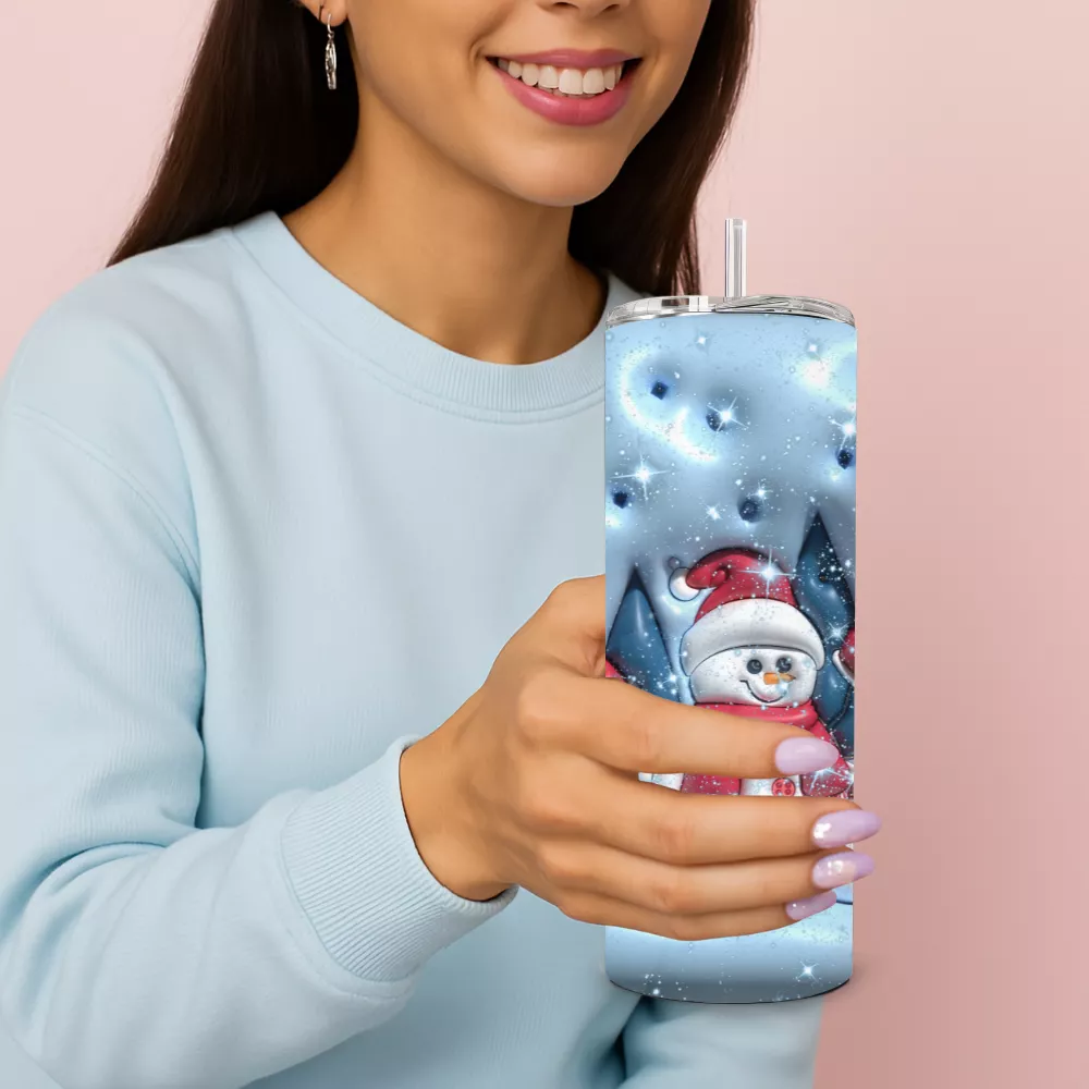 Glitter Holly Alumínium Kulacs - Image 3