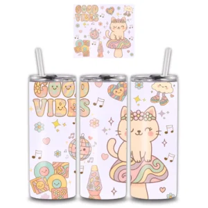 Good Vibes Alumínium Kulacs