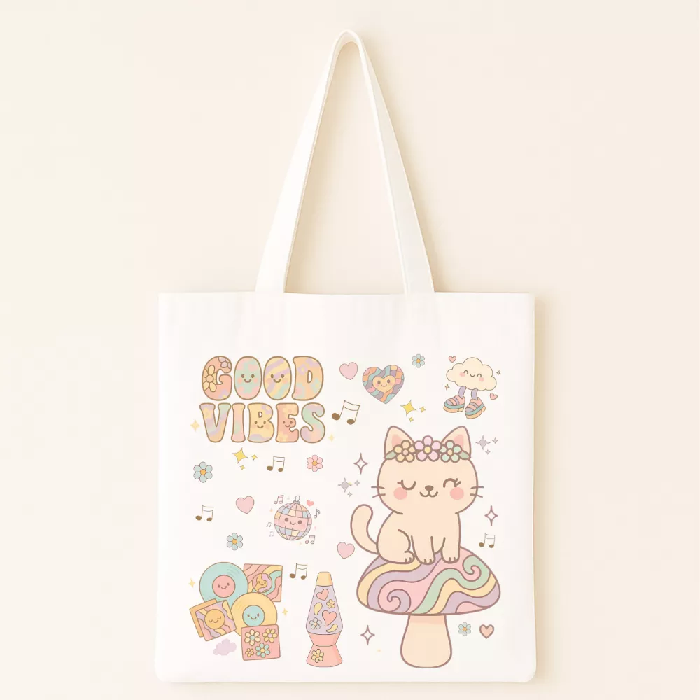 Good Vibes Vászontáska