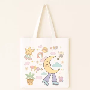 Groovy Moon Vászontáska