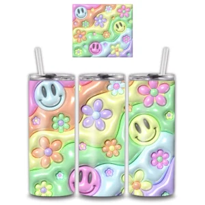 Groovy Smiley Alumínium Kulacs