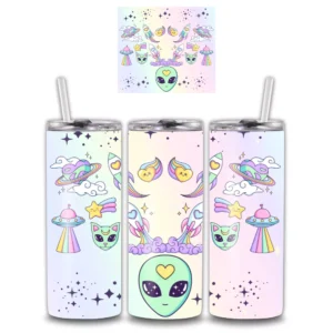 Love From Space Alumínium Kulacs