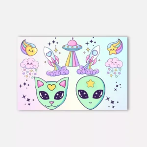 Milky Way Alumínium Kép