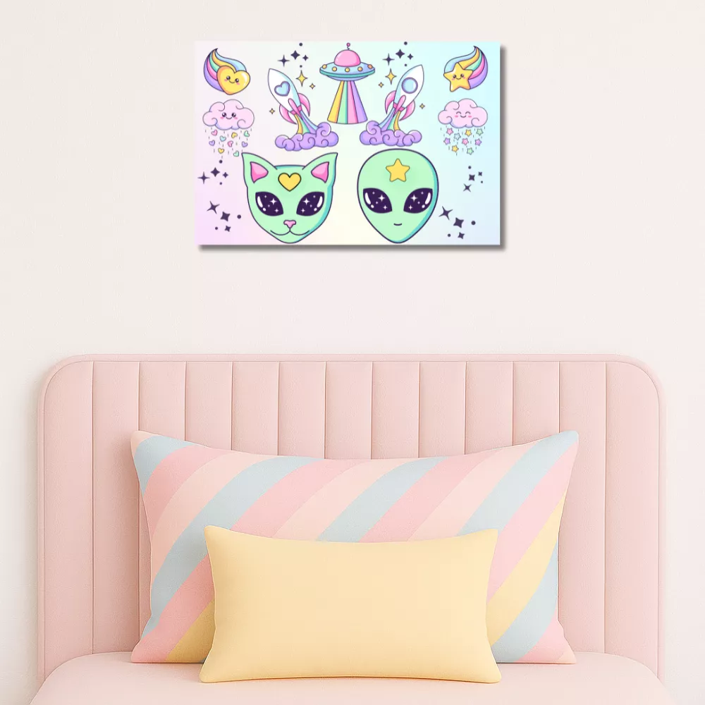 Milky Way Alumínium Kép - Image 2