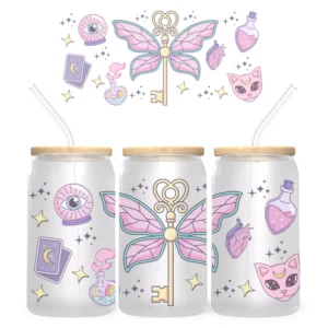 Mystical Key Bambuszfedeles Pohár