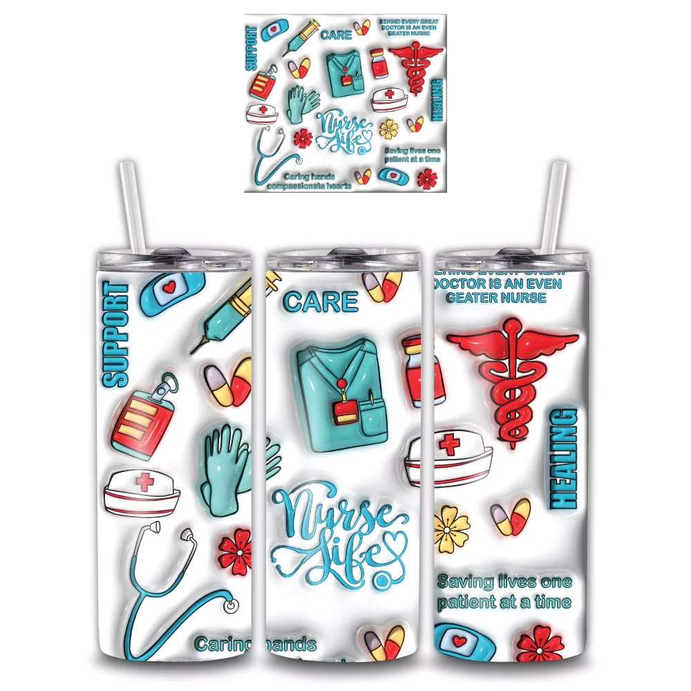 Nurse Hustle Alumínium Kulacs