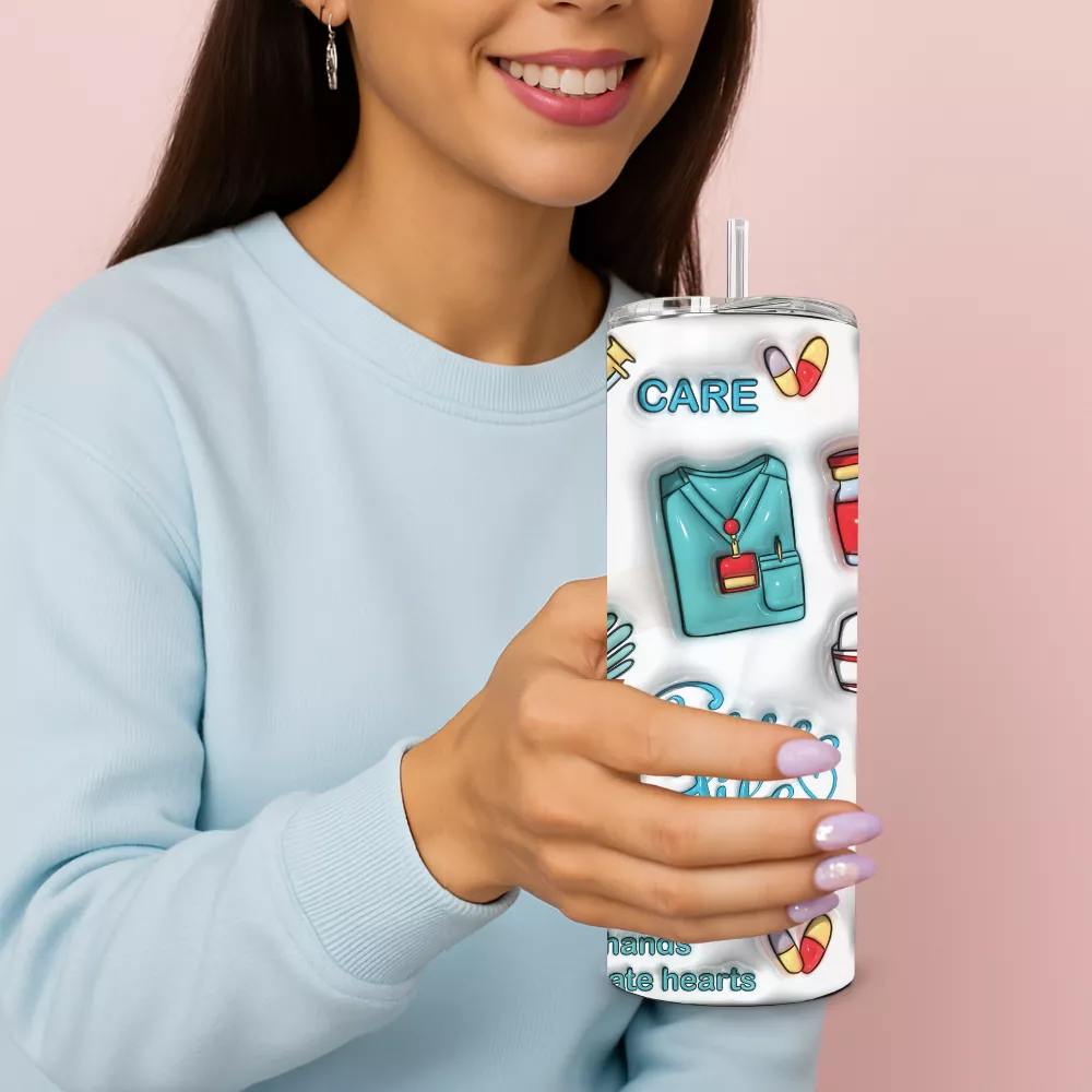 Nurse Hustle Alumínium Kulacs - Image 2