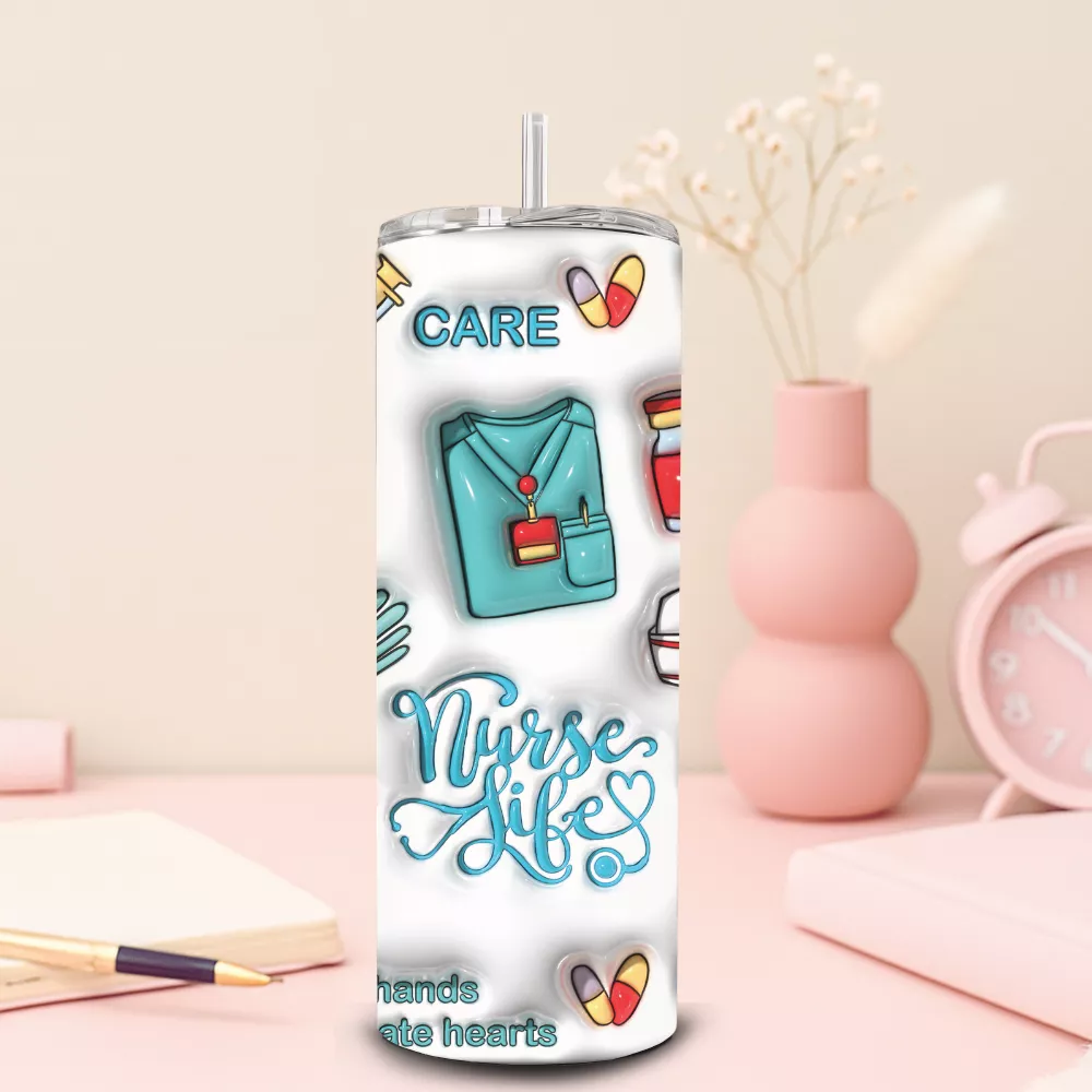 Nurse Hustle Alumínium Kulacs - Image 3