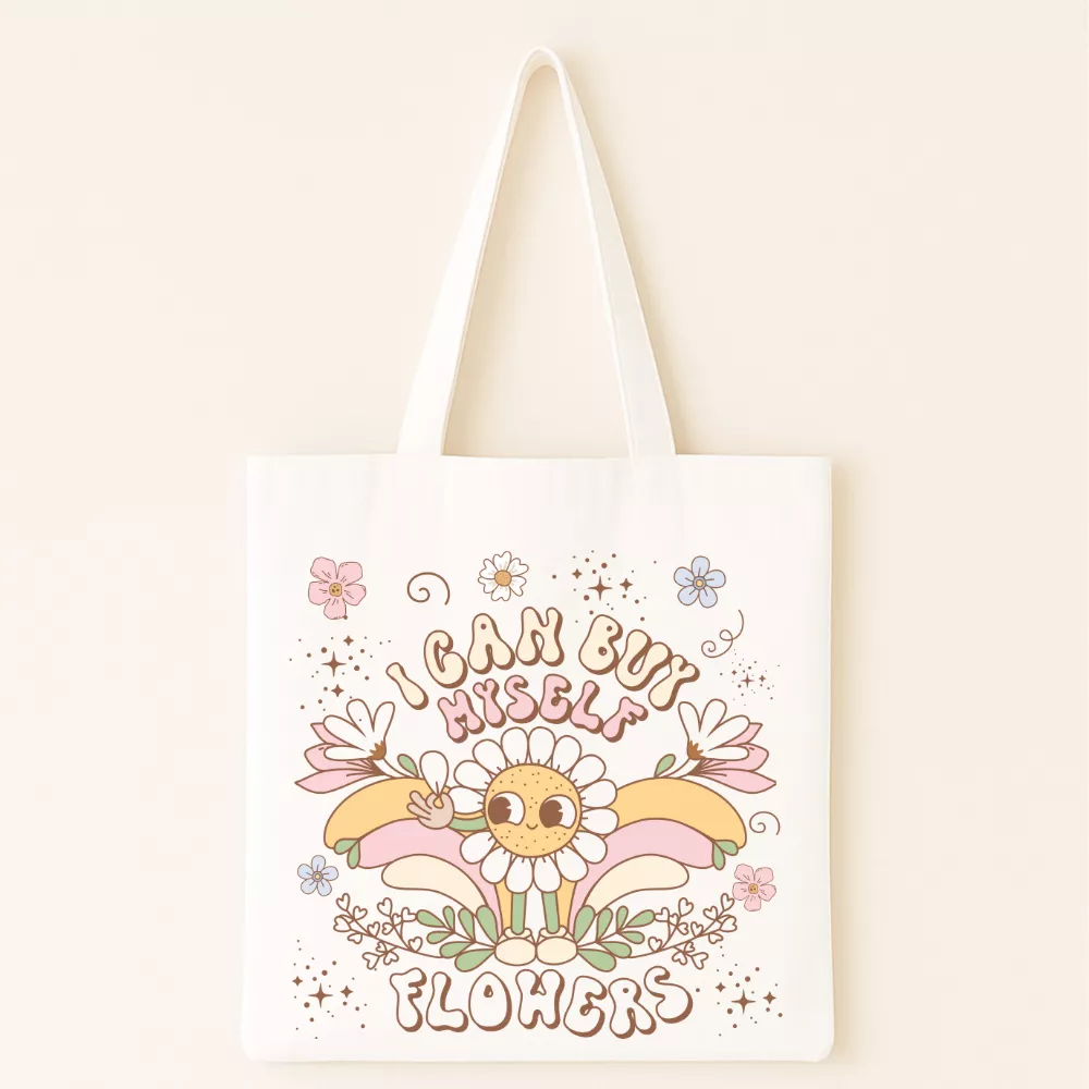 Petal Charm Vászontáska