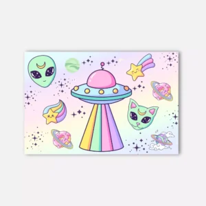 Rainbow Landing Alumínium Kép