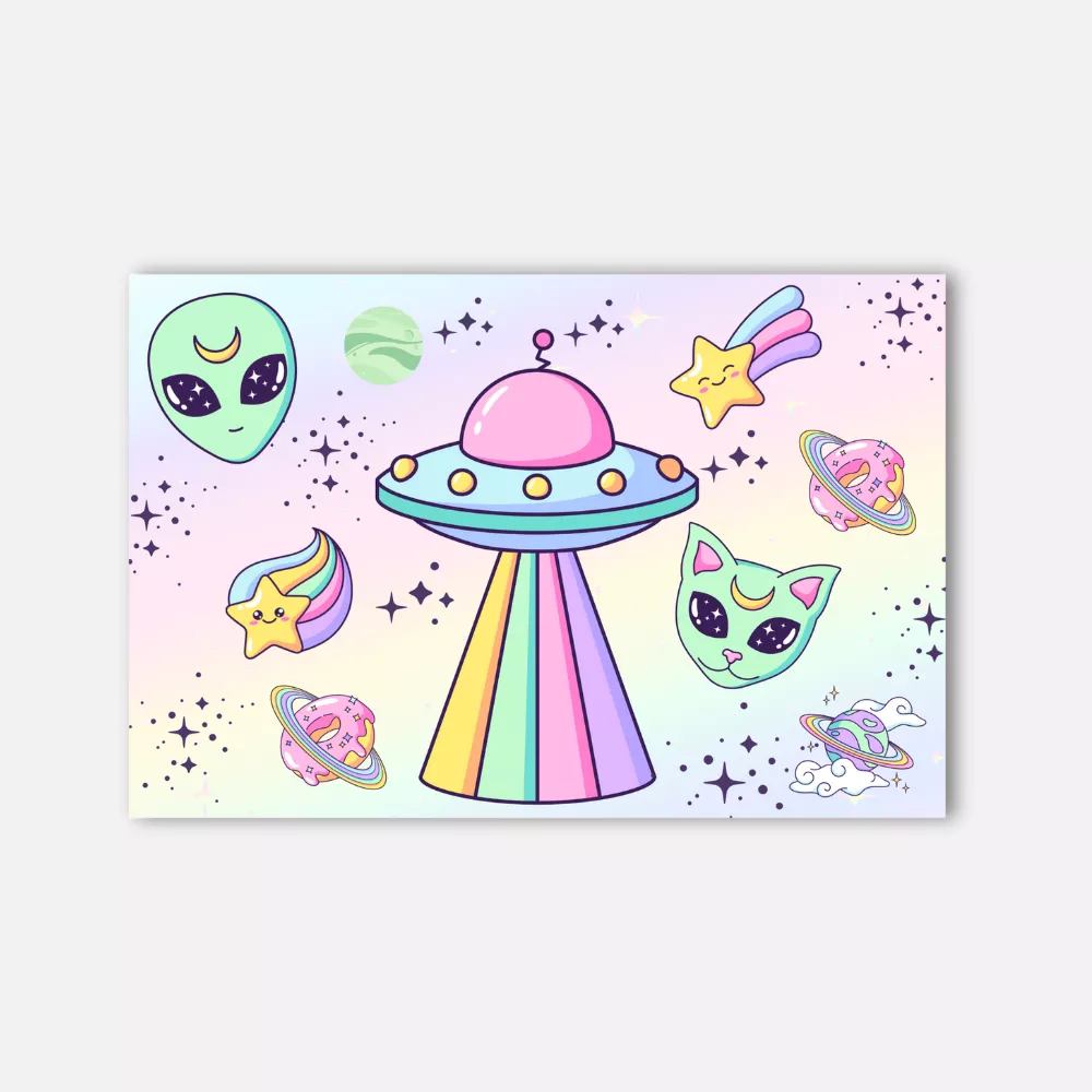 Rainbow Landing Alumínium Kép