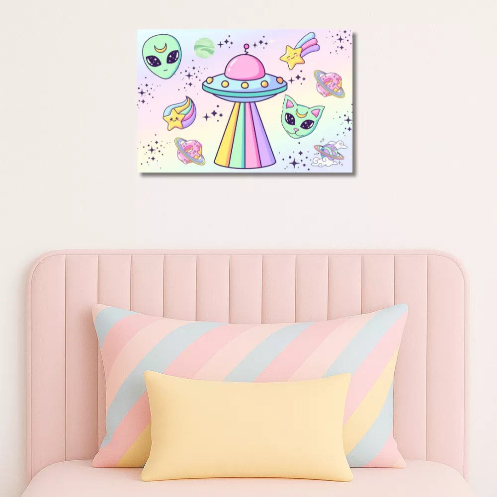 Rainbow Landing Alumínium Kép - Image 2