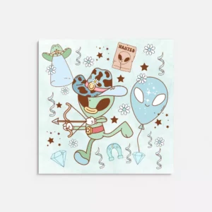 Retro Rodeo Alumínium Kép