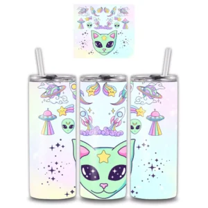 Space Traveler Alumínium Kulacs