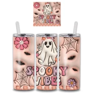 Spooky Vibes Alumínium Kulacs