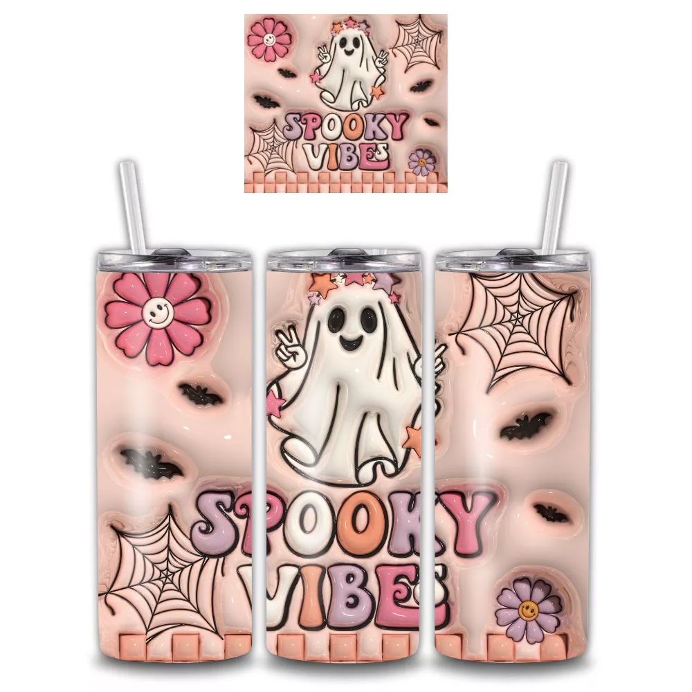 Spooky Vibes Alumínium Kulacs