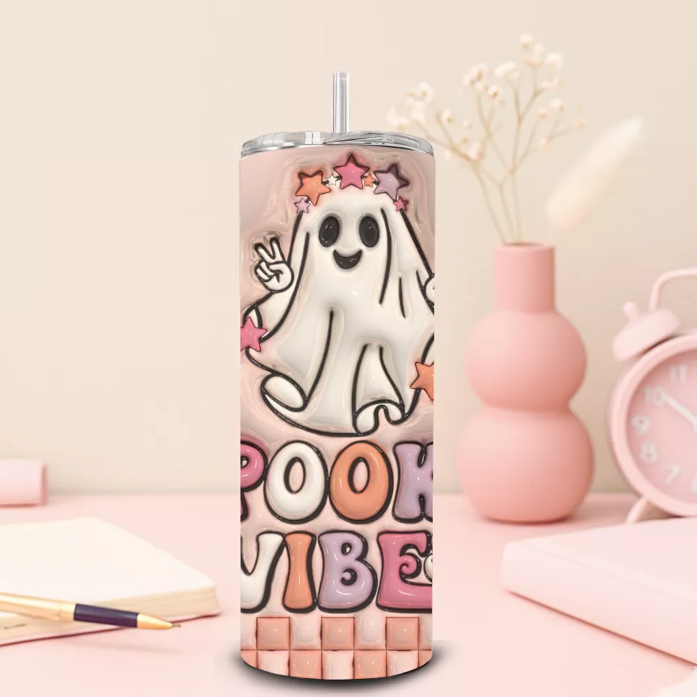 Spooky Vibes Alumínium Kulacs - Image 3