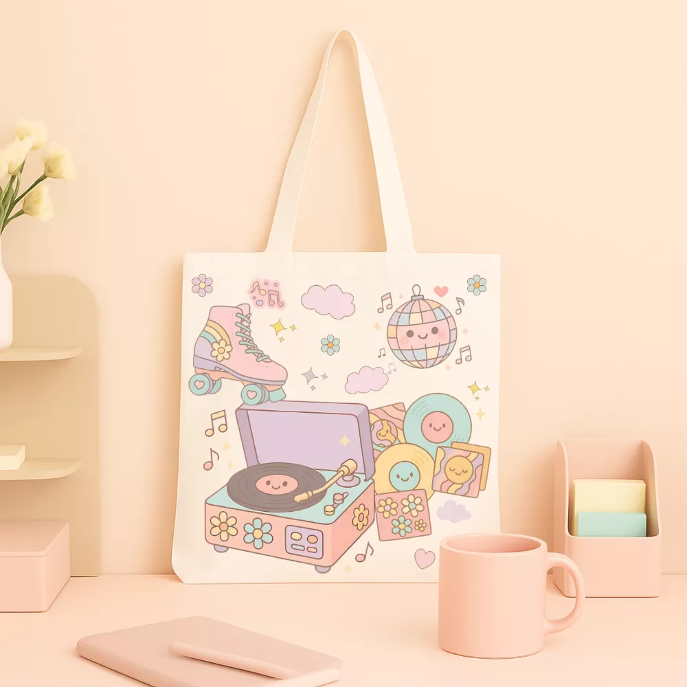 Stay Tuned Vászontáska - Image 4