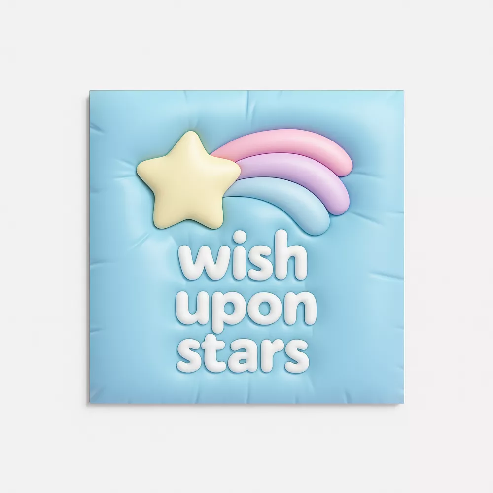 Stunning Shooting Star Alumínium Kép