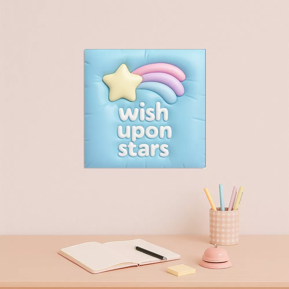 Stunning Shooting Star Alumínium Kép - Image 3