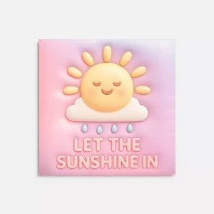 Stunning Sun Alumínium Kép