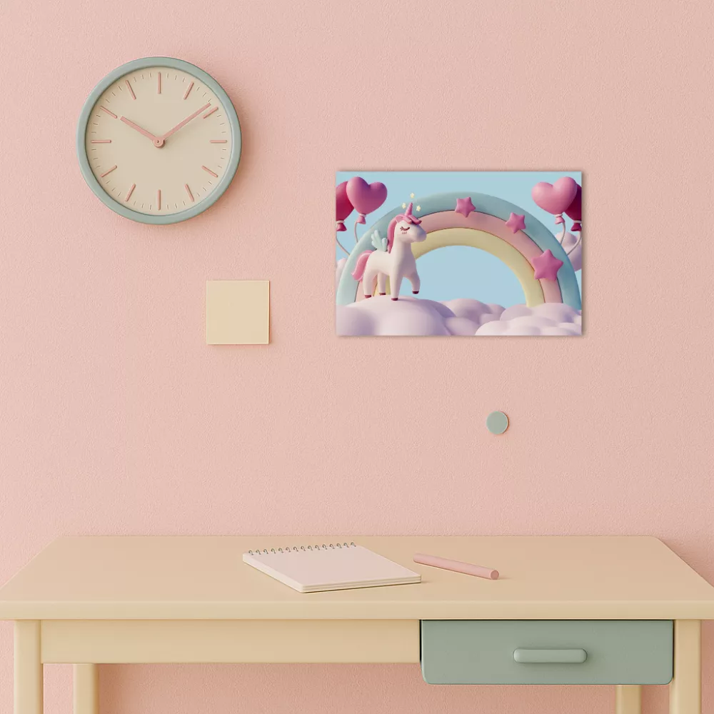 Unicornland Dreams Alumínium Kép - Image 3