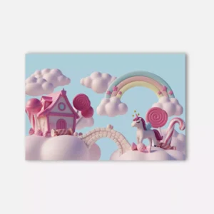 Unicornland Magic Alumínium Kép