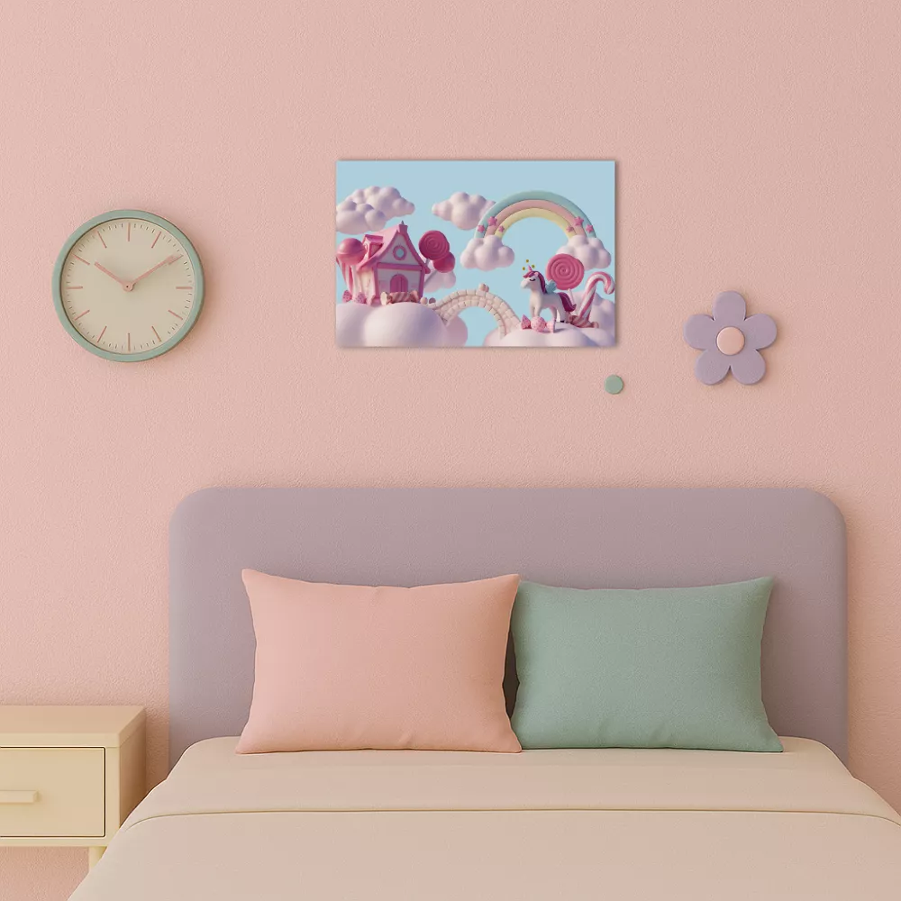 Unicornland Magic Alumínium Kép - Image 2