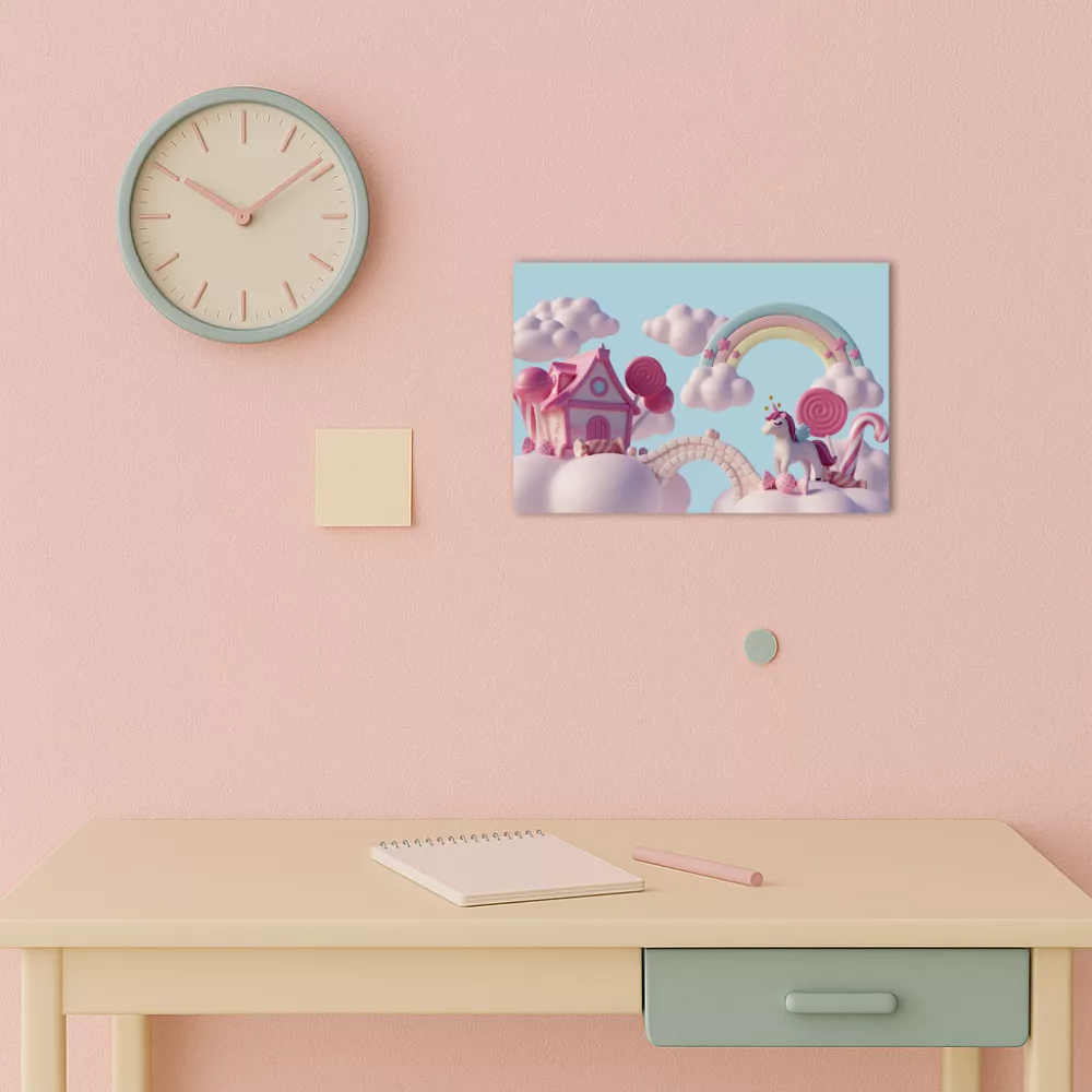 Unicornland Magic Alumínium Kép - Image 3